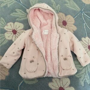 Mayoral Soft Pink Baby Jacket